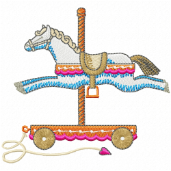 Kids And Toys Embroidery Design 10